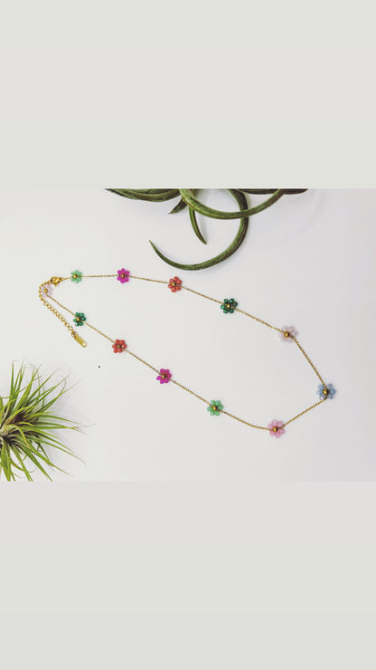 Feeling Sweet Flower Choker