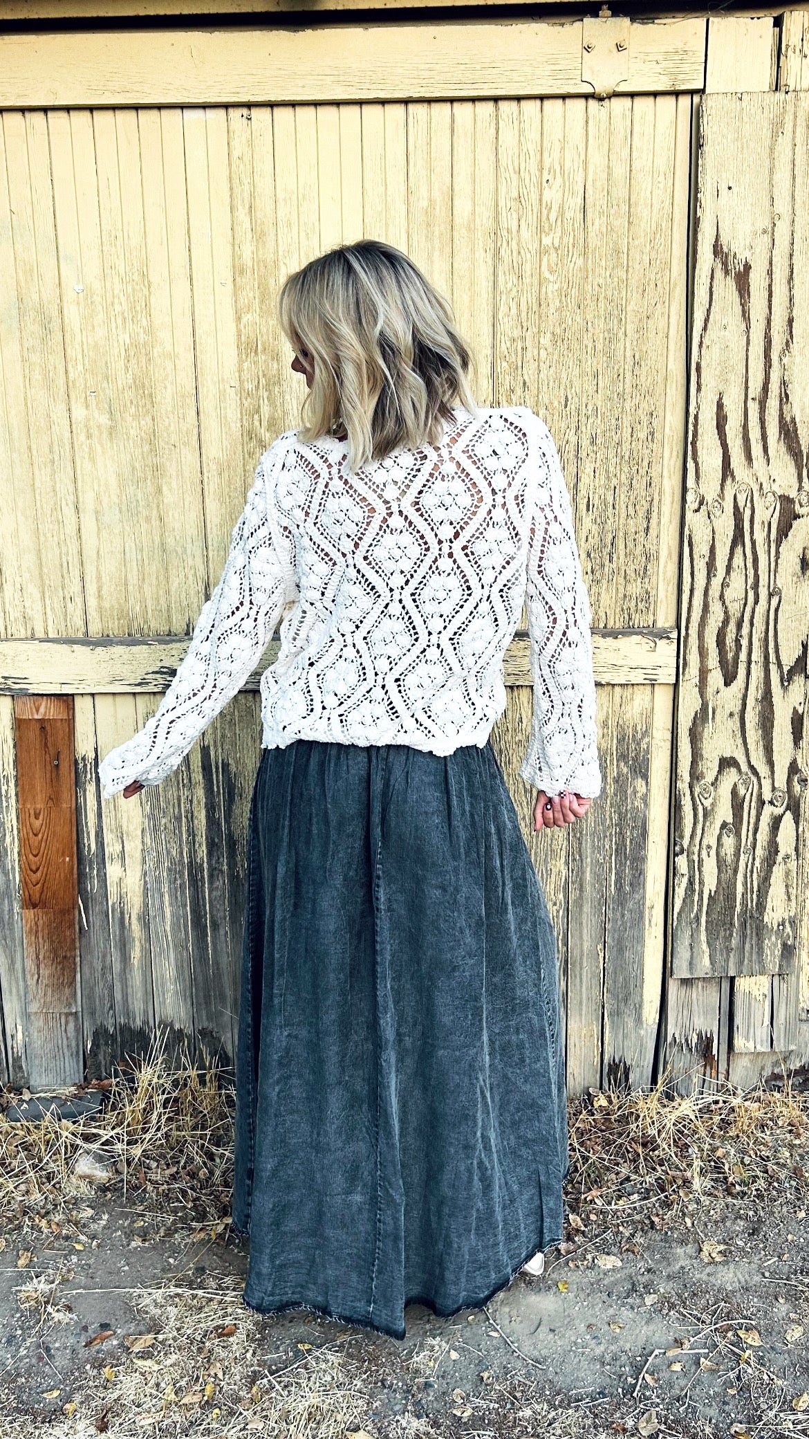 Punchy Cowgirl Maxi Skirt